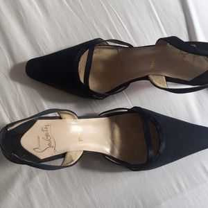 Formal heels Loubouton, black, size 38